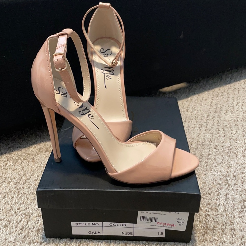 So Me Nude Heels